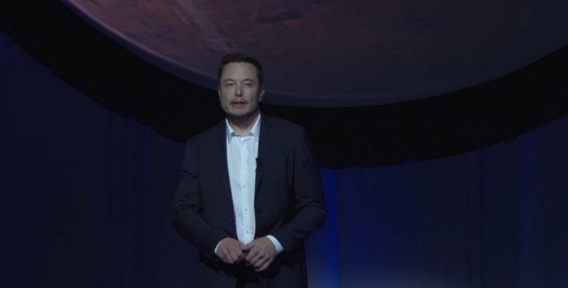 Elon Musk conférence Mars