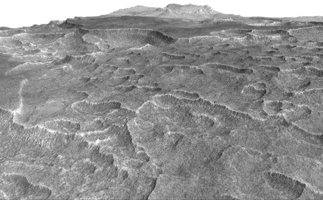 Surface d'Utopia Planitia